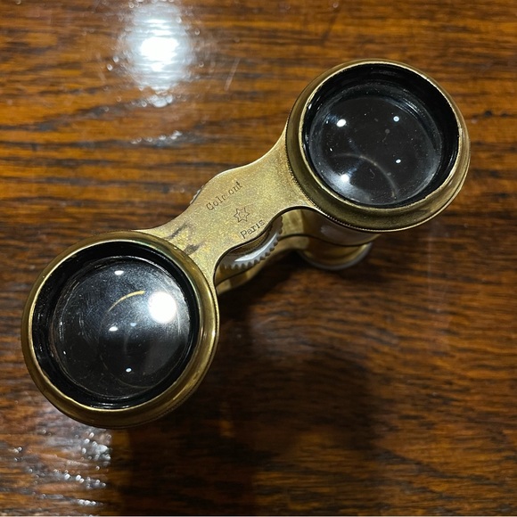 Antique French Opera Mother of Pearl glasses/binoculars - Picture 7 of 8